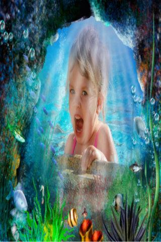 Ocean Underwater Photo Frames