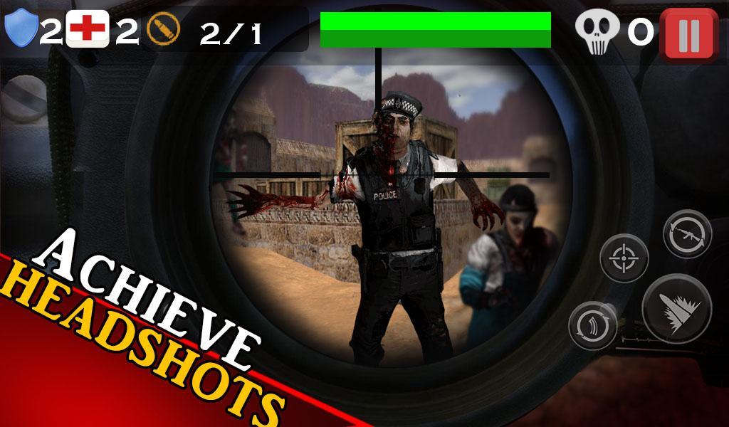 Zombie Hunter-Sniper City 3D