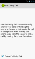 ProXimity Talk Trial