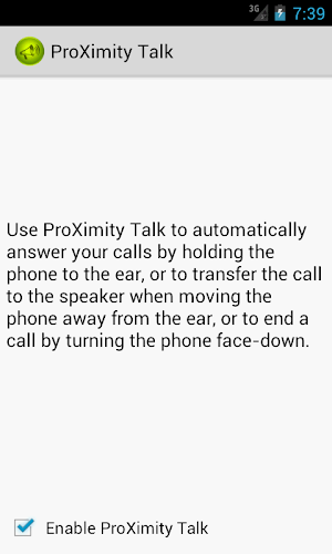 ProXimity Talk Trial