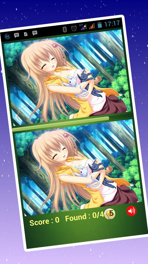 Japanese Anime Difference Game