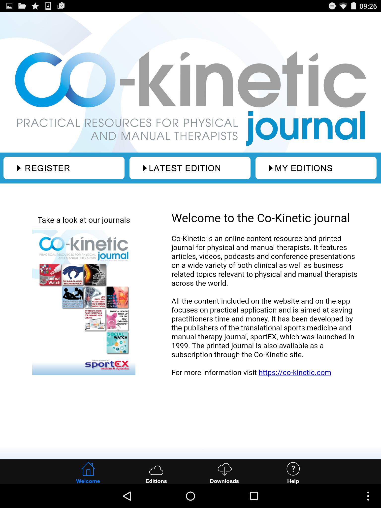 Co-Kinetic Journal