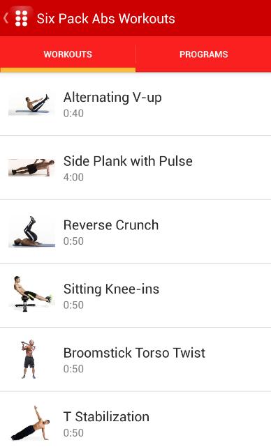 Six Pack Abs Workouts