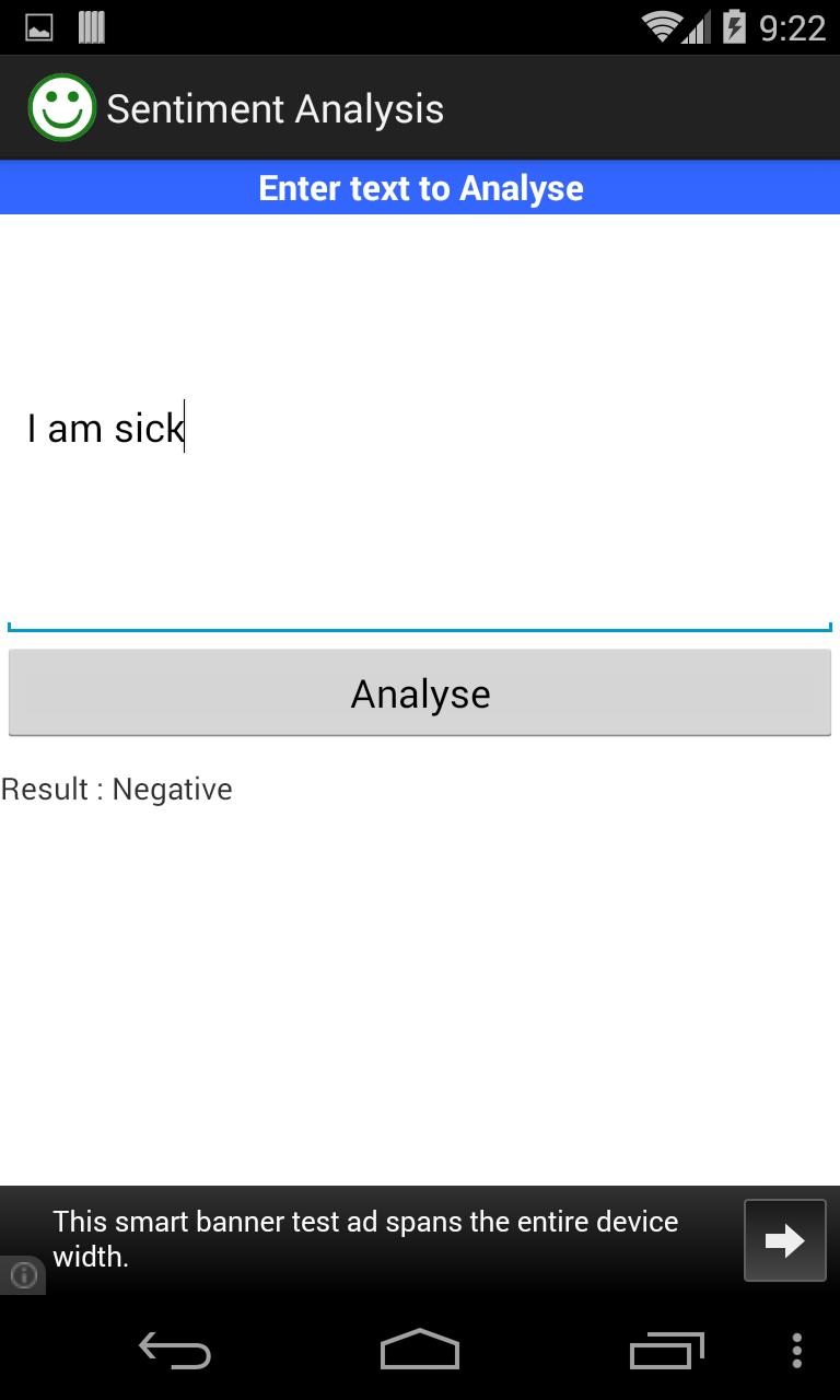 Sentiment Analysis