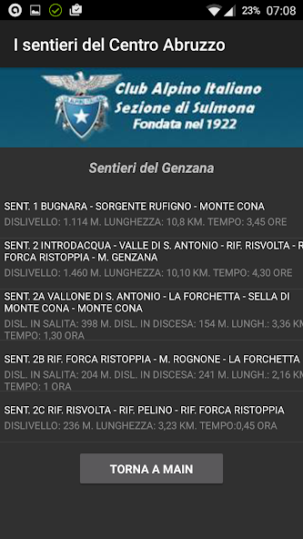 The trails of central Abruzzo