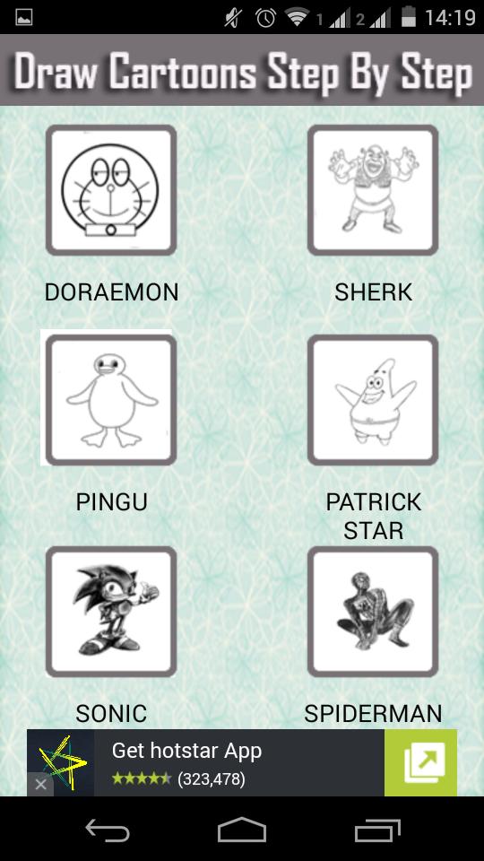 Draw Cartoon Characters