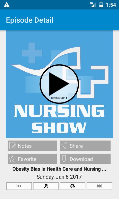 Nursing Show Weekly Podcast