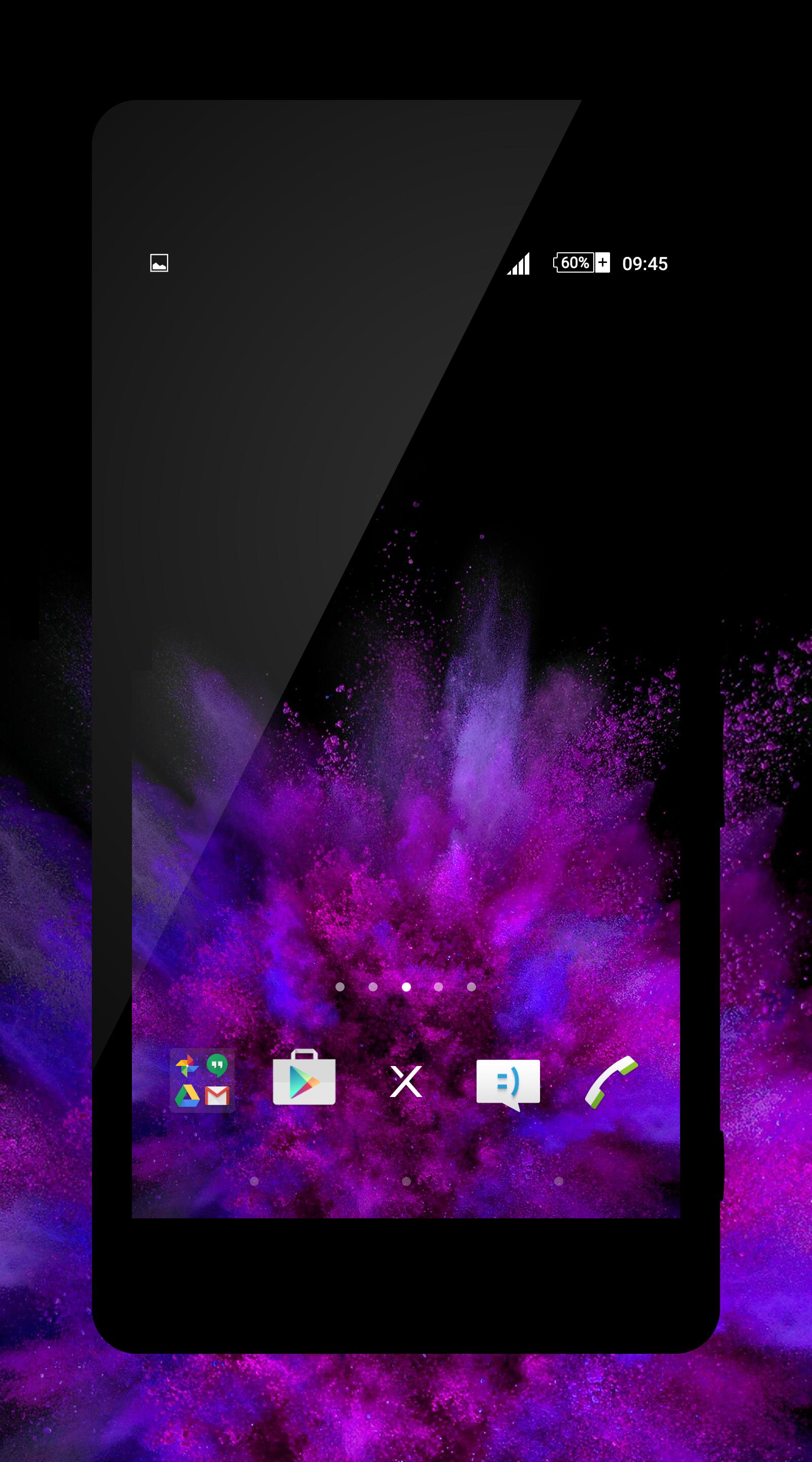 xBlack - Purple Theme for Xper