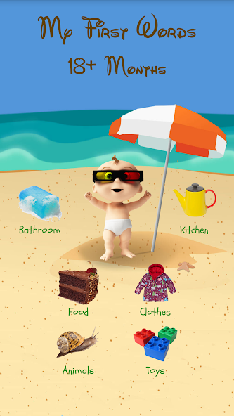 Baby Words: Flashcards 1Yr+