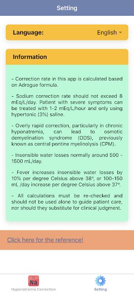Hyponatremia Correction Rate