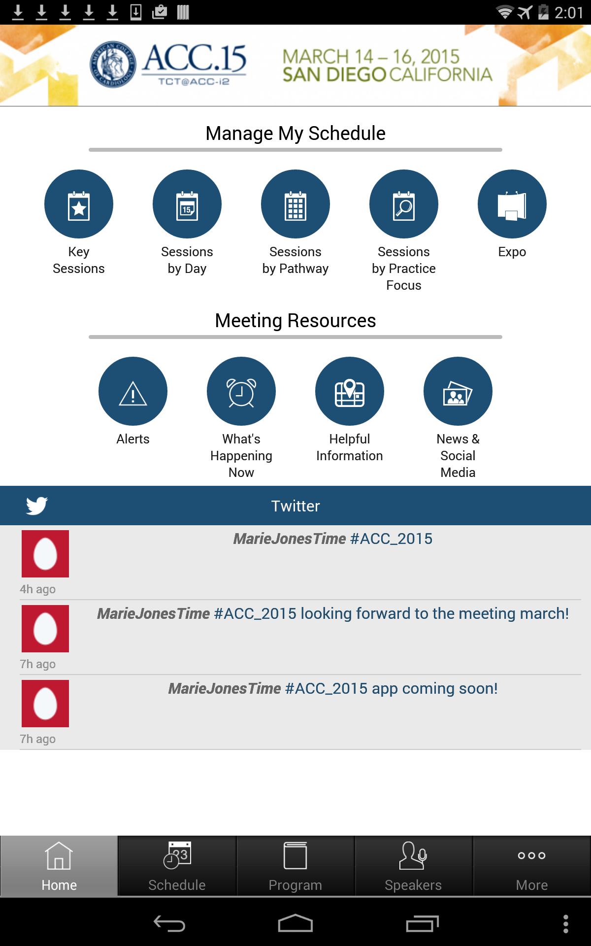ACC.15 eMeeting Planner