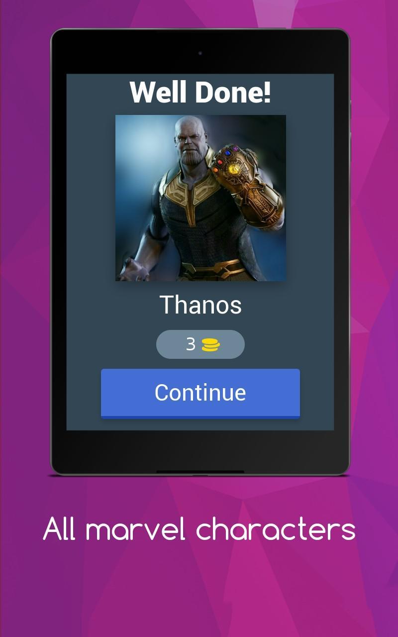 All Marvel Movie Characters