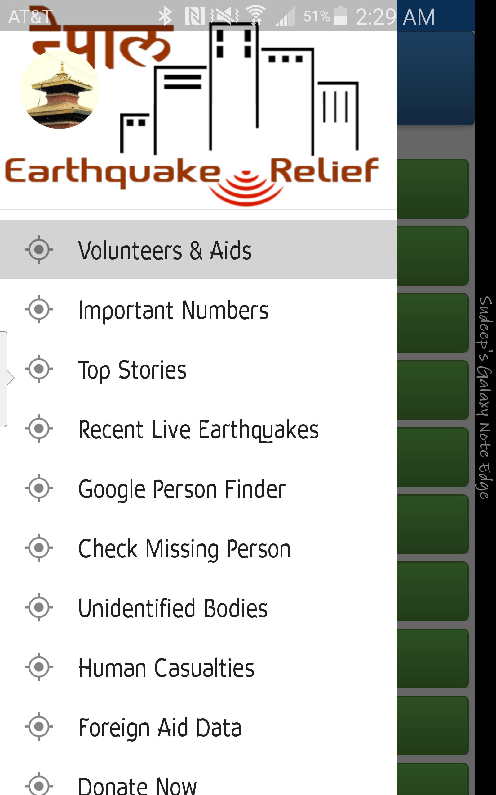 Nepal Earthquake Relief Info