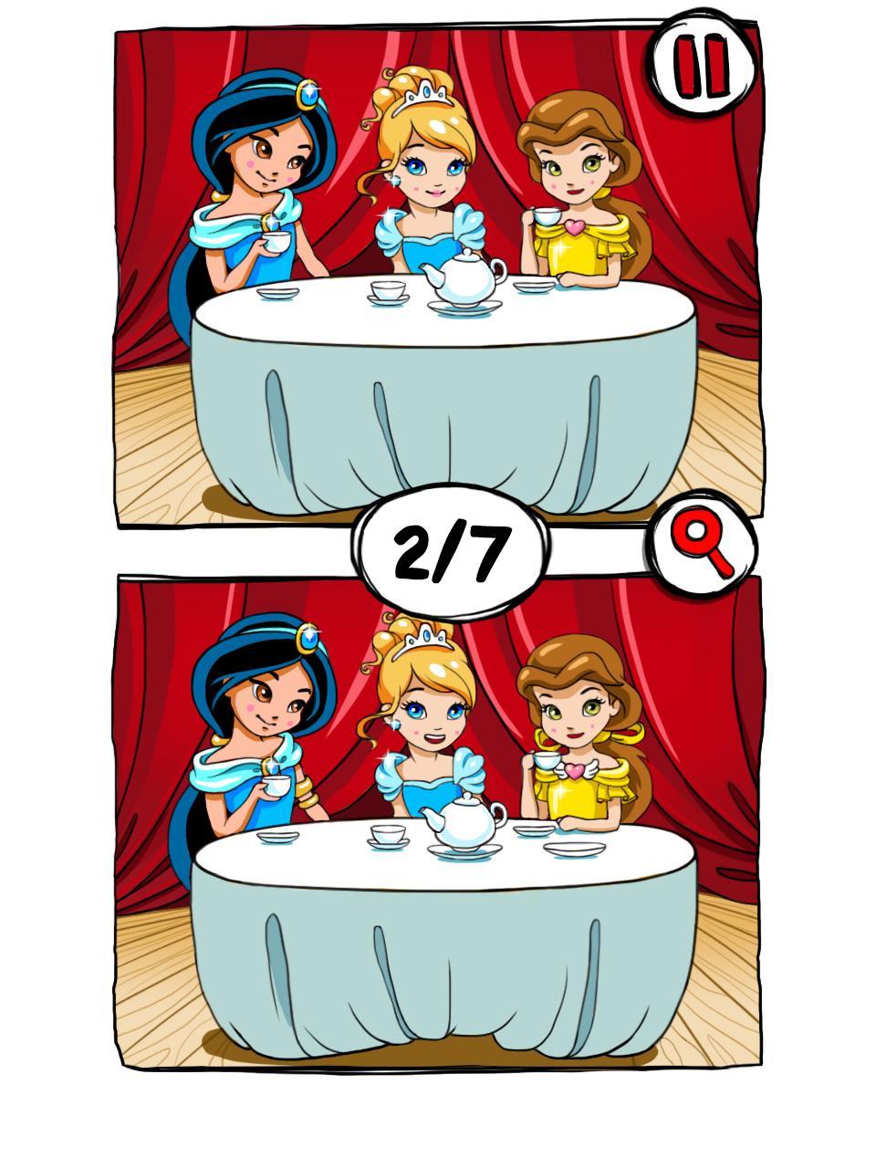 Find The Difference: Princess