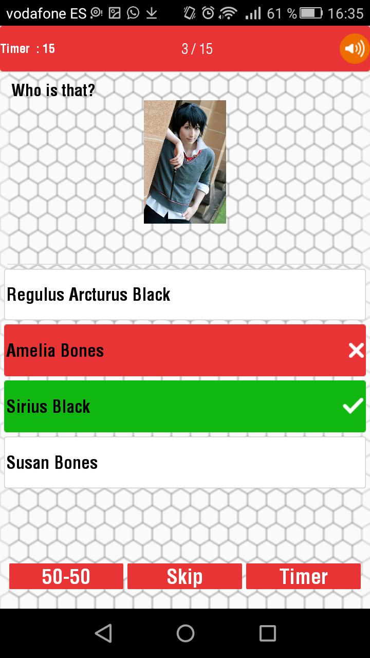 Quiz Game Harry Potter Cosplay