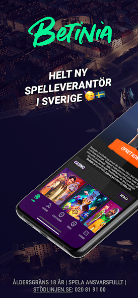 Betinia－Sports Betting, Casino