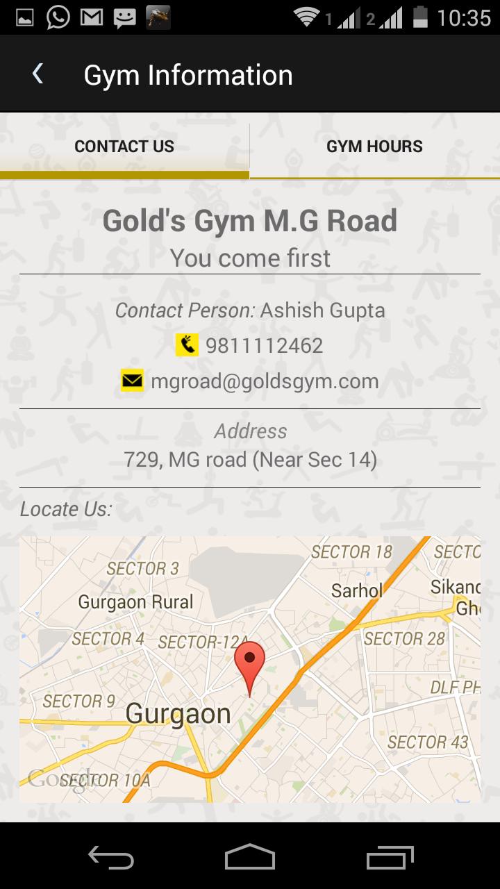 Gold's Gym M.G Road