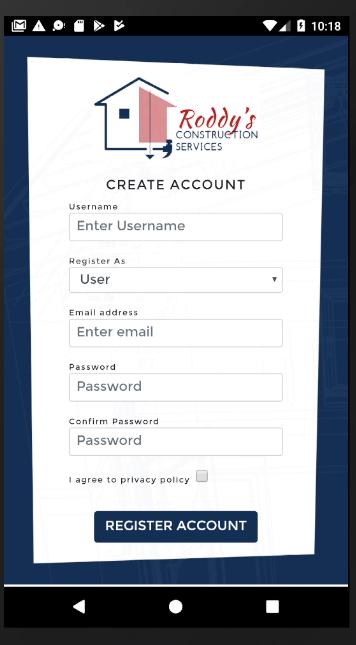 Roddy construction services