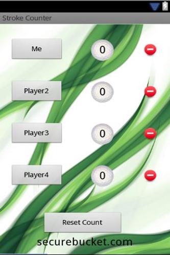 Stroke Counter for Golf