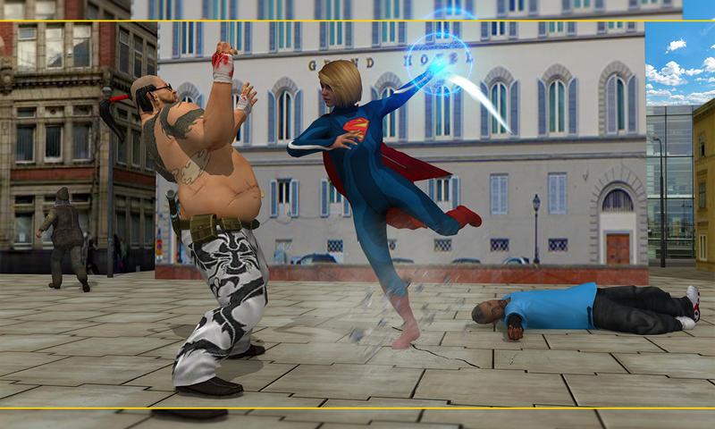 Super Girl Superhero