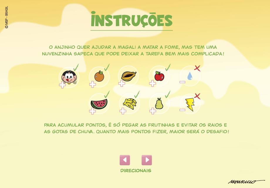 Magali Catch the Fruits