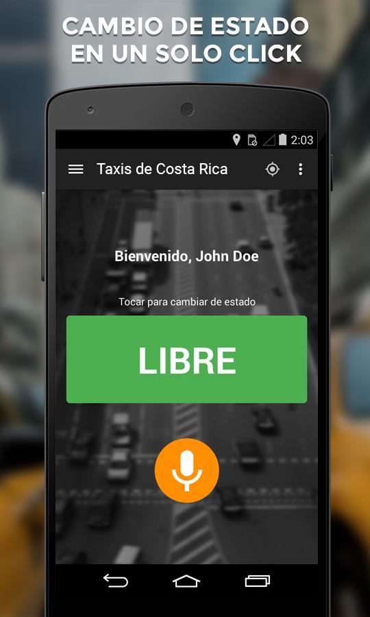 Taxis de Costa Rica Conductor