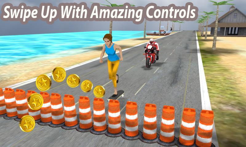 True Girl Skating Run