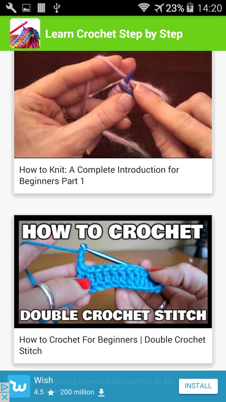 Learn Crochet Step by Step