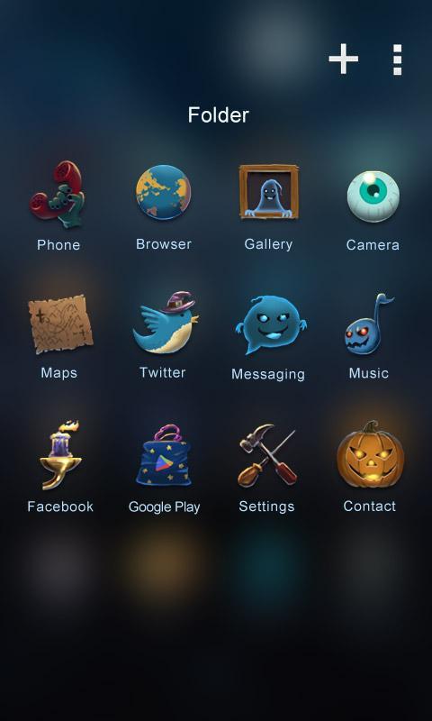 Halloween GO Launcher Theme