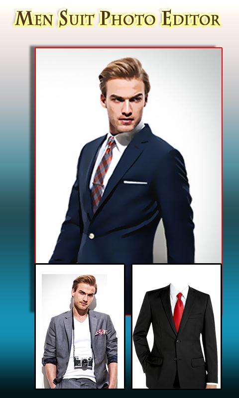 Men Suit Photo Editor