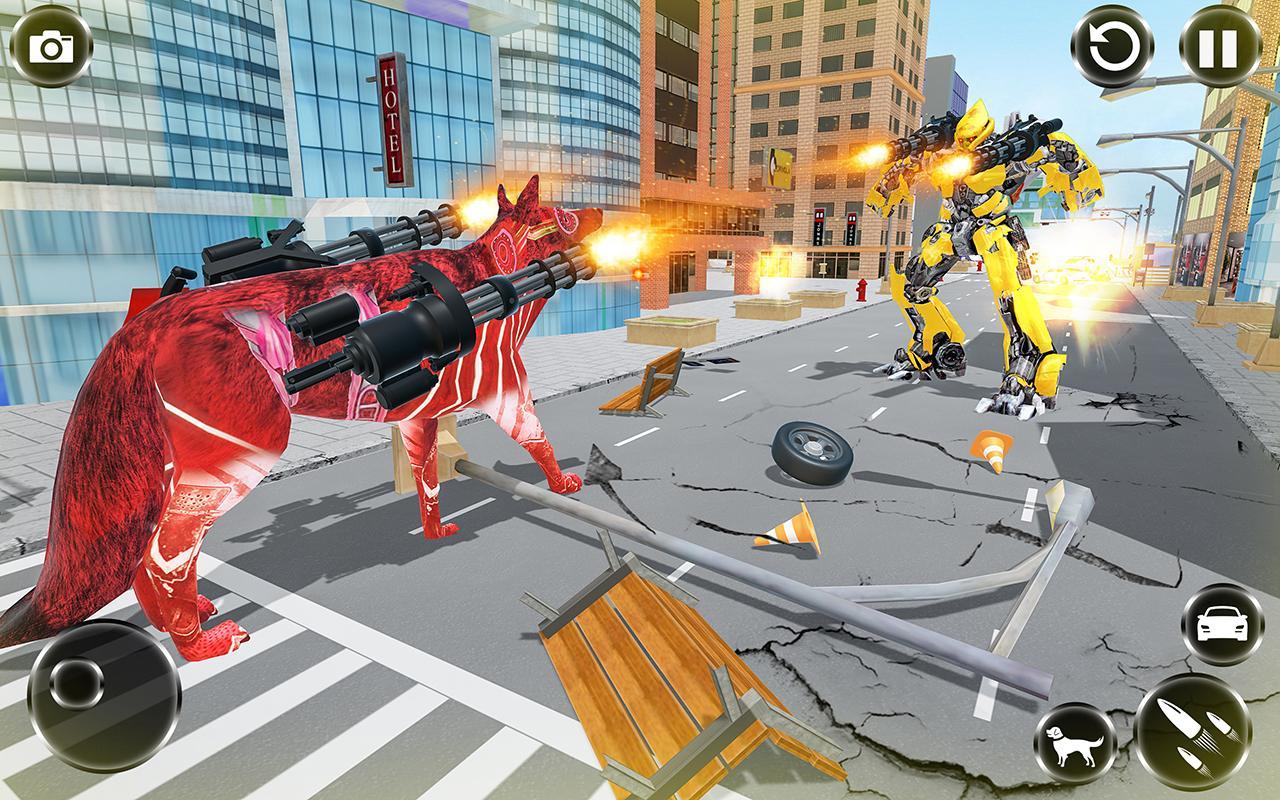 Real Dog Robot Transformation