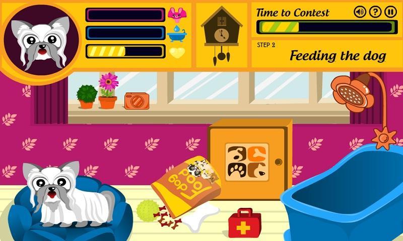 Pet dog Care Simulation