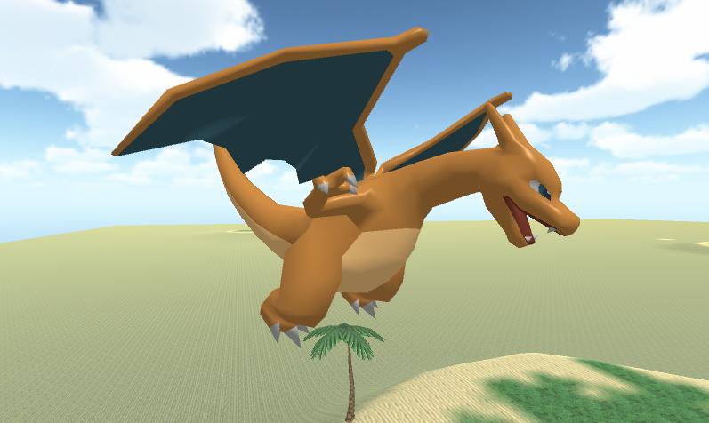 Flying Pok Character Simulator