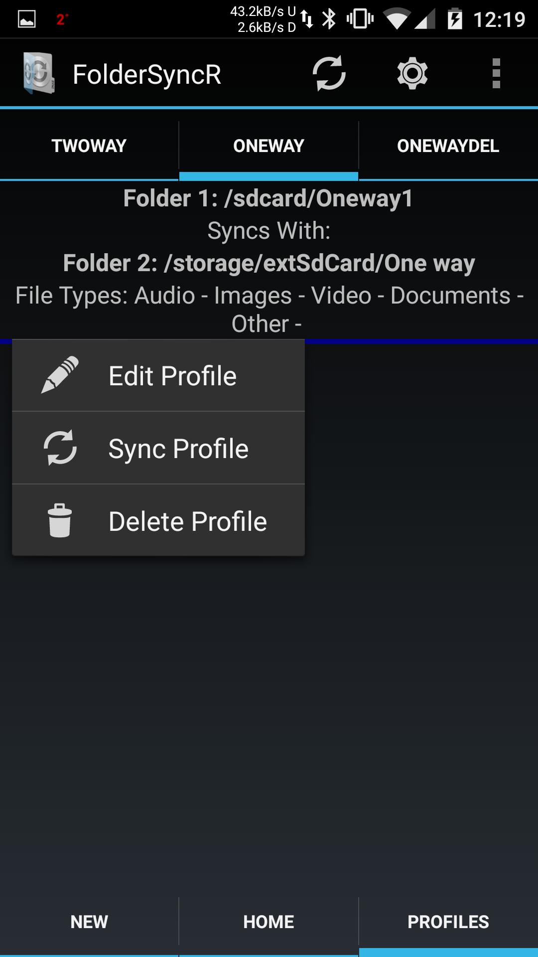 Local Folder Sync