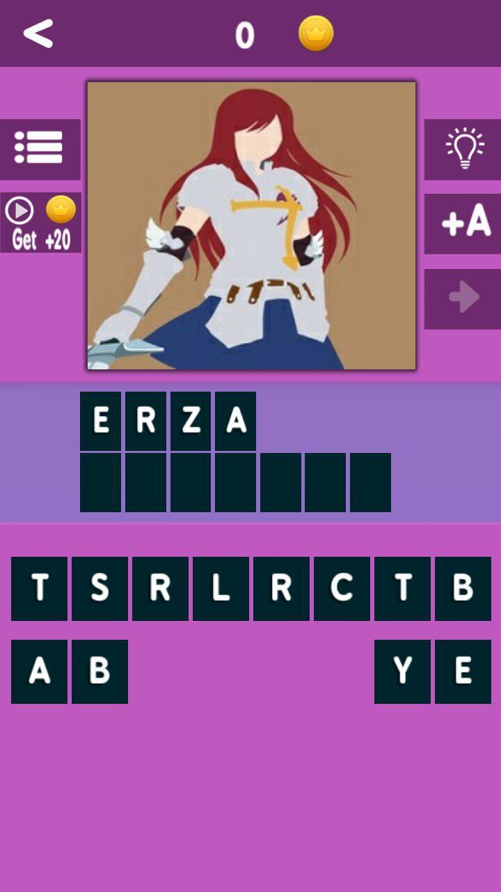 FairyT Anime Trivia Quiz