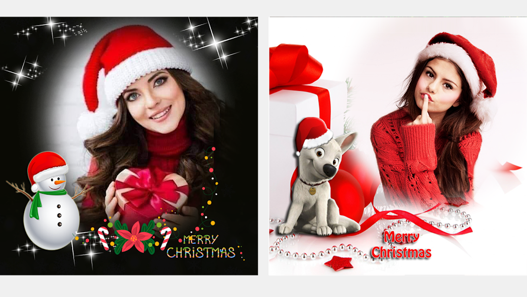 Christmas photo frame 2025