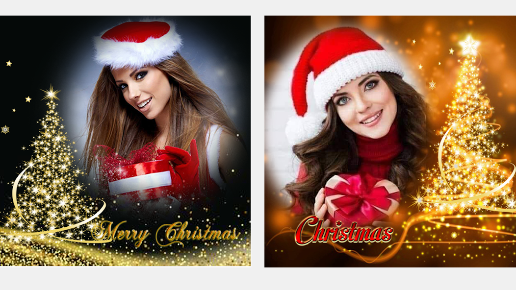 Christmas photo frame 2025