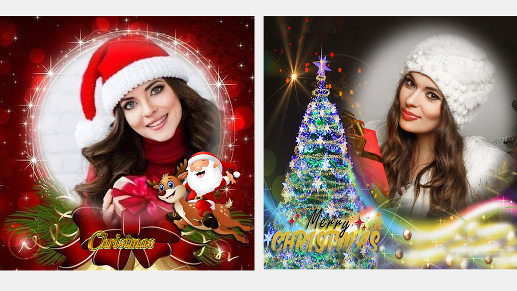 Christmas photo frame 2025