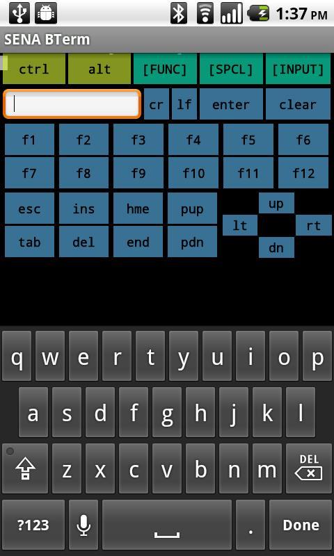 SENA BTerm Bluetooth Terminal