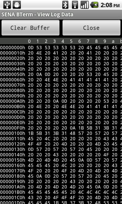 SENA BTerm Bluetooth Terminal