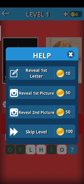 Fun Words Picture Quiz Game