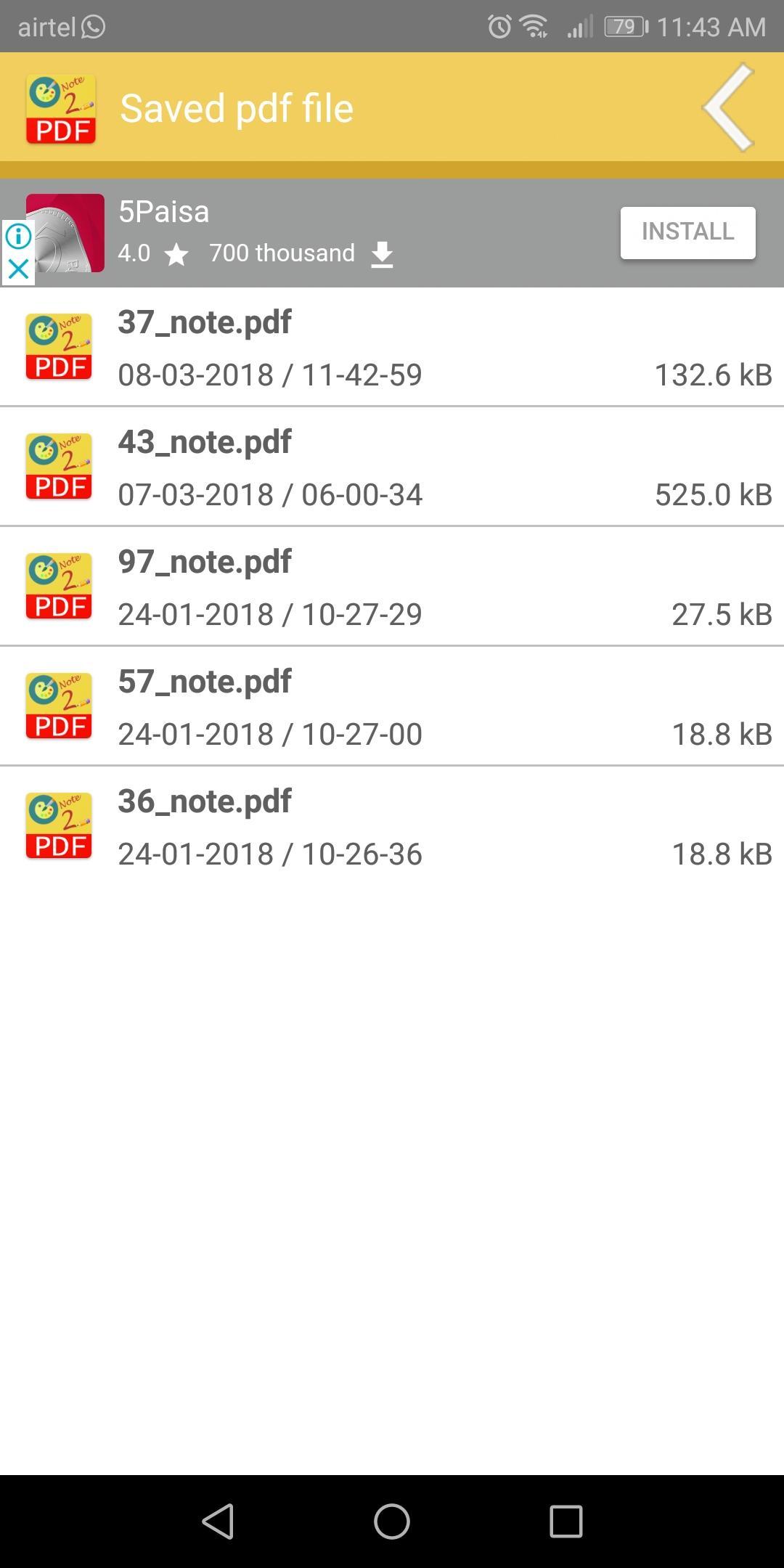 Text, Note & HTML To PDF