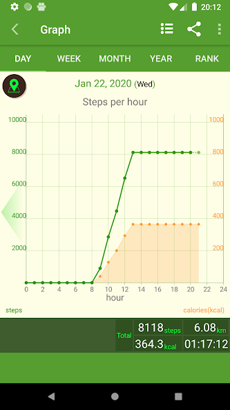 StepWalk Pedometer
