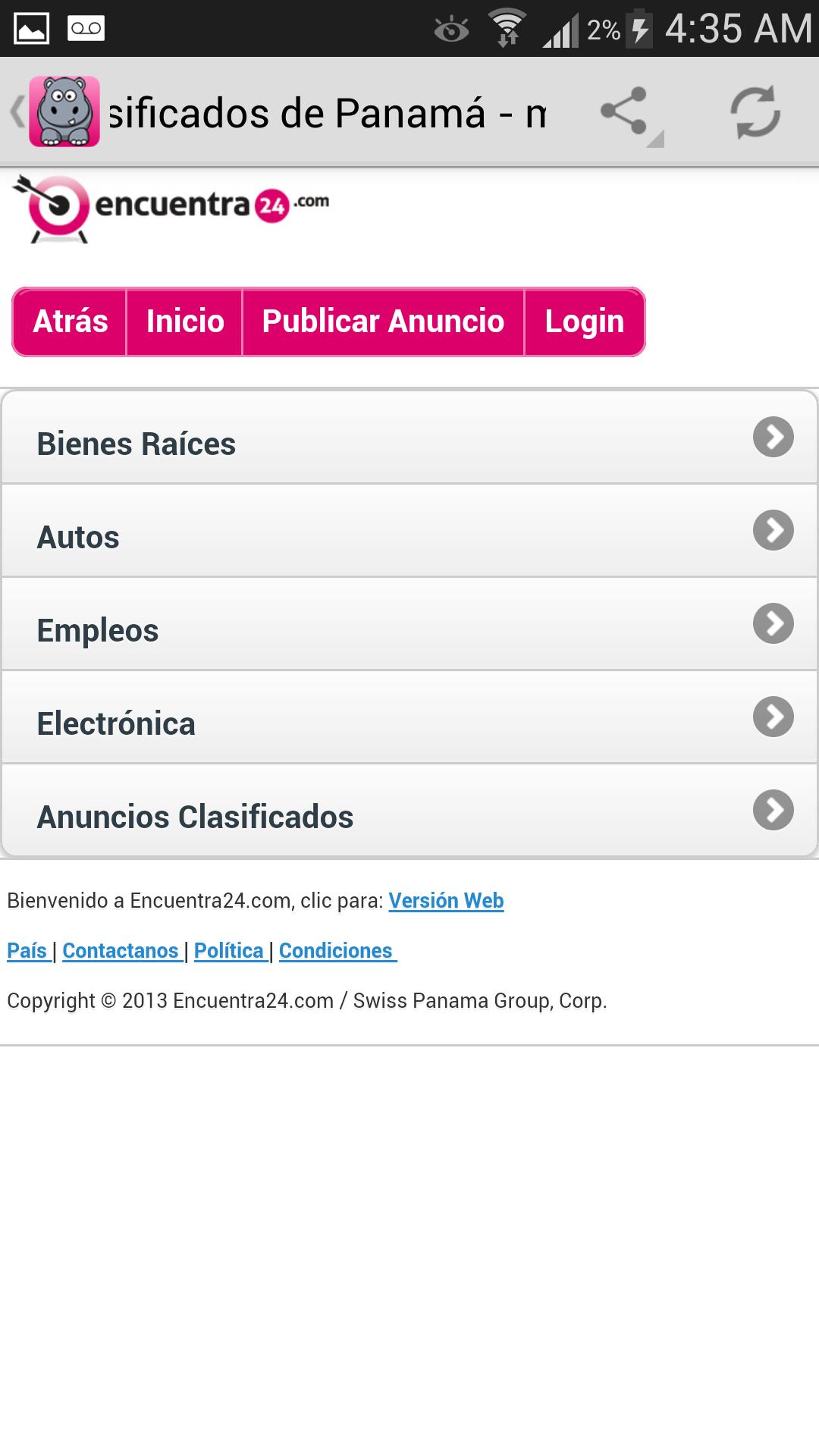 Clasificados de Panama