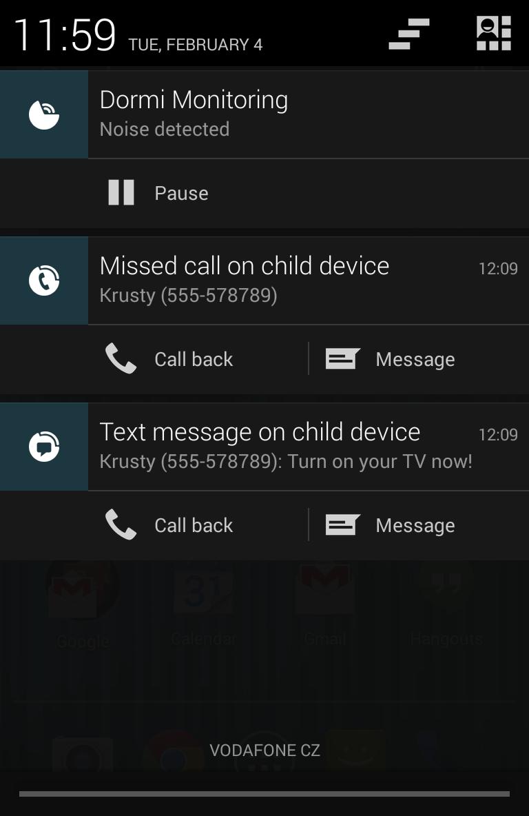 Dormi Plugin - Telephony