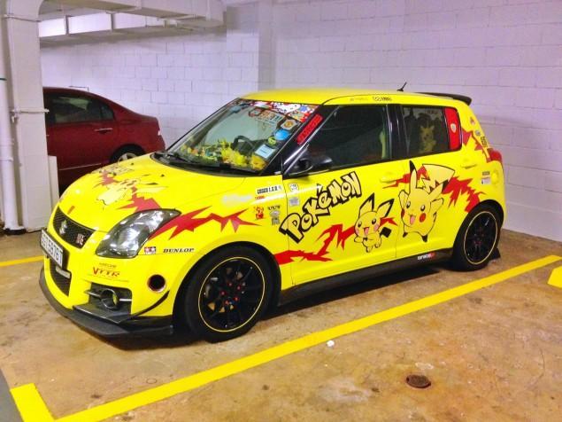 Car Modified for Pokemon