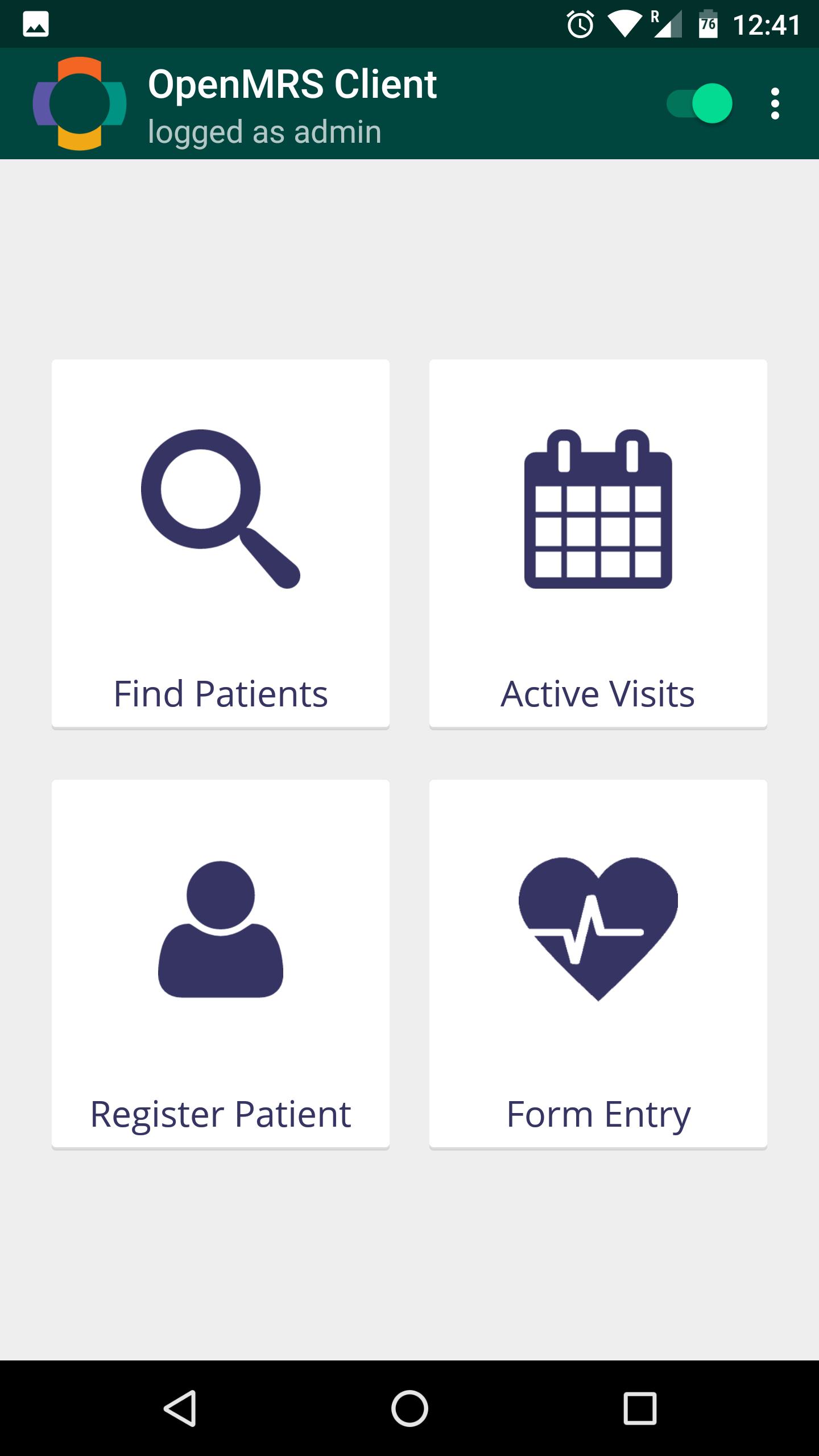 OpenMRS Android Client