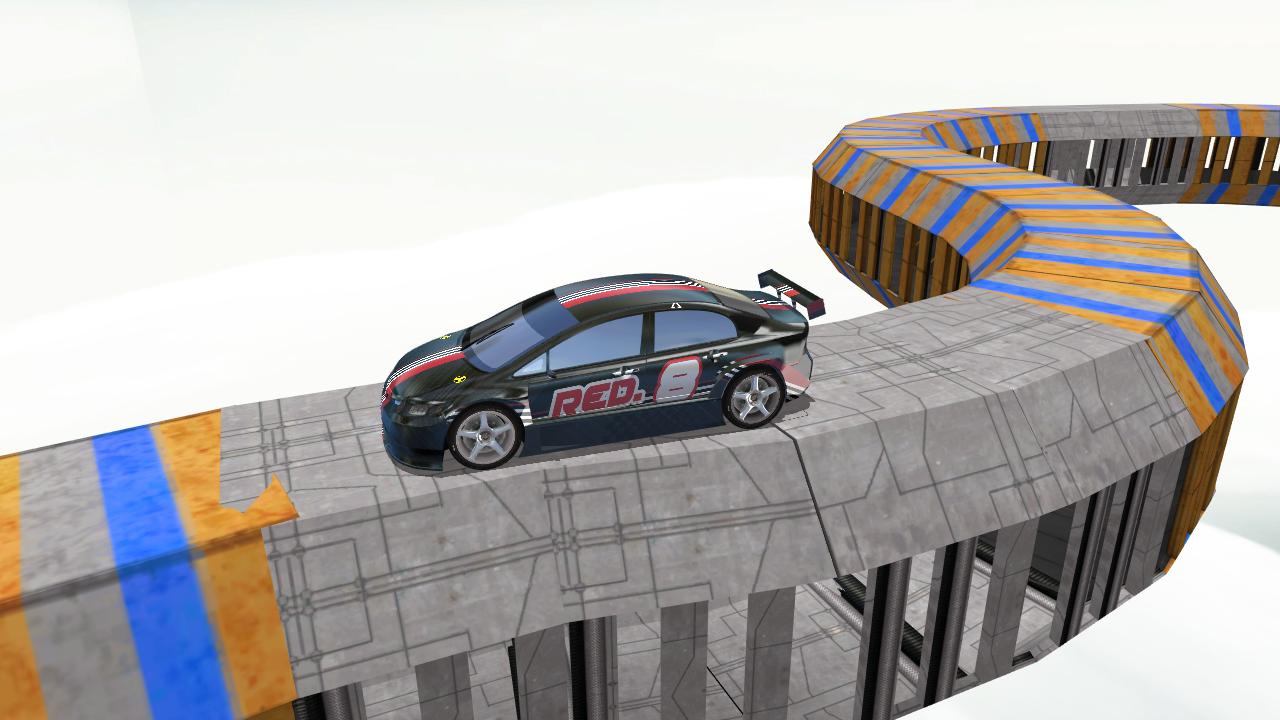 Mega Ramp Car stunt Driving 3d - Super Hero Games