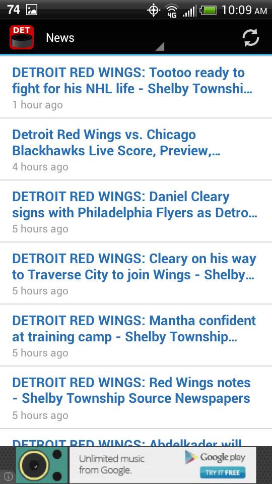 Detroit Hockey