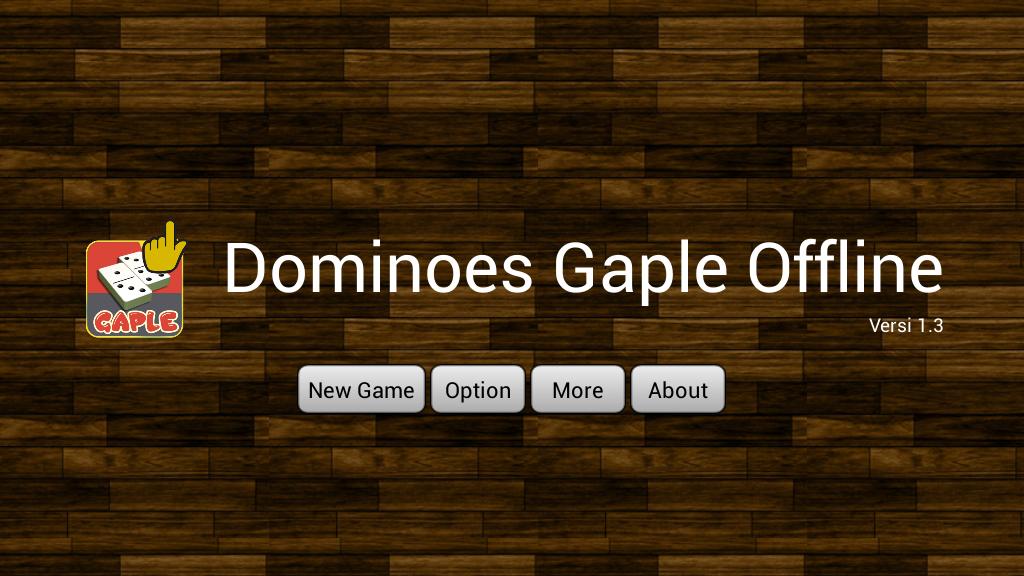 Dominoes Gaple Offline